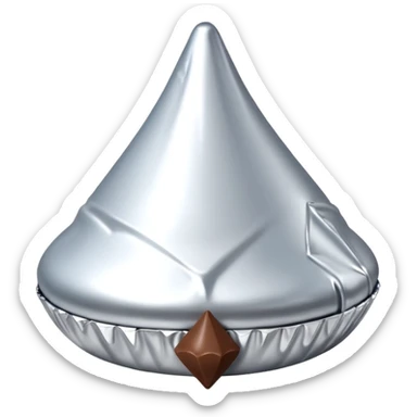 Kiss chocolate Hersheys  sticker