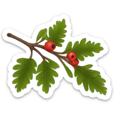 rowan twig sticker