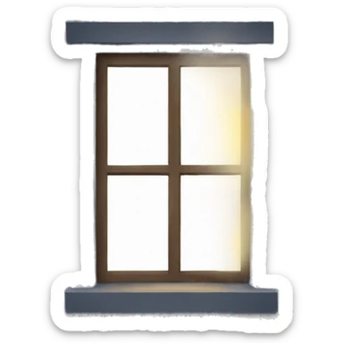 Night window sticker