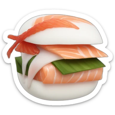 Hostile nigiri sticker