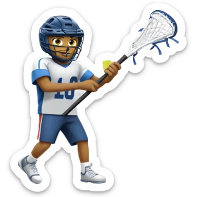 lacrosse sticker