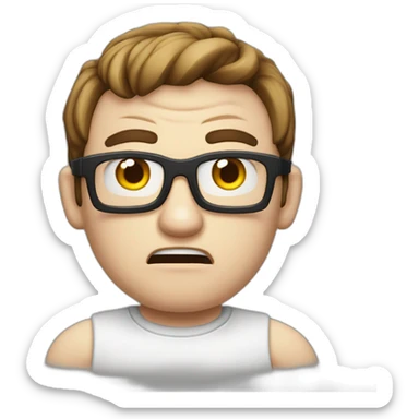 angry video game nerd sticker