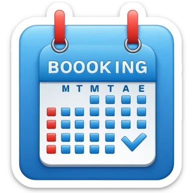 online booking icon sticker