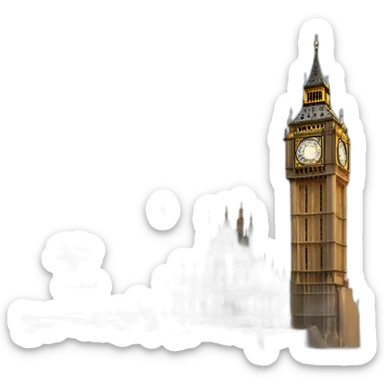 Big Ben London sticker