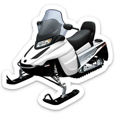 Snowmobile  sticker