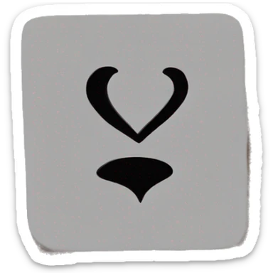 I love you sign sticker