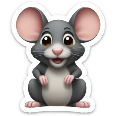 Ratón  sticker