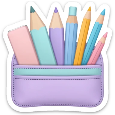 aesthetic school supplies cottage core sticker