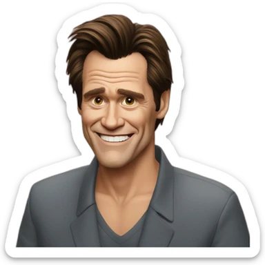 jim carrey sticker