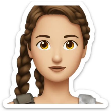 katniss-everdeen-archer sticker