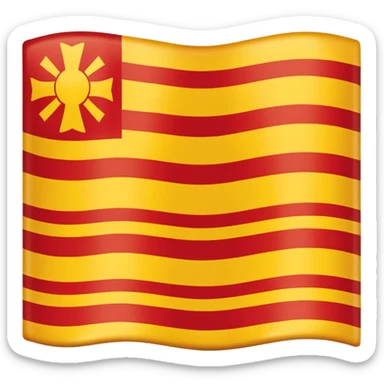 Occitan flag sticker