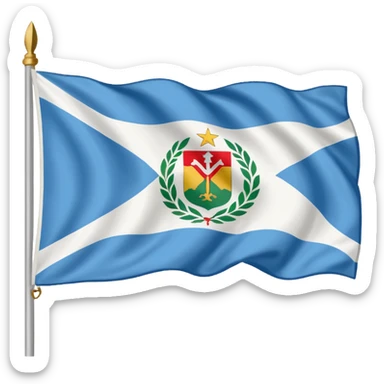 Crée moi un emojis avec le drapeau corse sticker