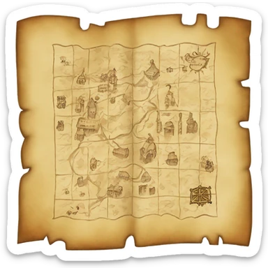 marauder's map sticker