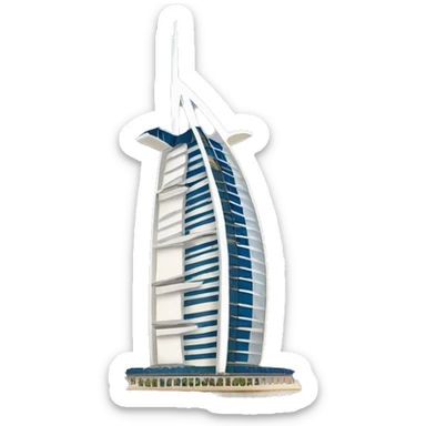 BURJ AL ARAB sticker