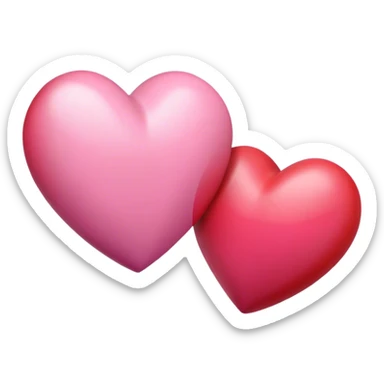 Hearts sticker