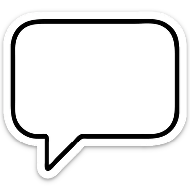  text speech bubble sticker