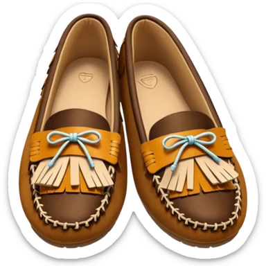 Women’s moccasins sticker