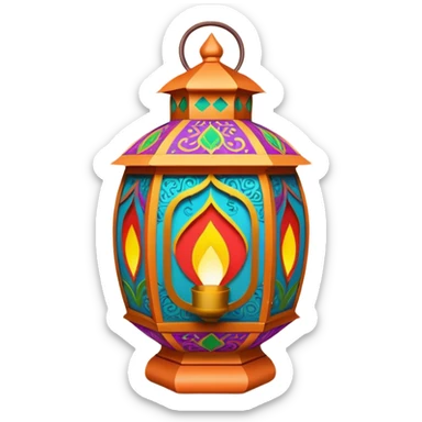 Diwali Lantern sticker