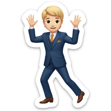 Newt dancing sticker