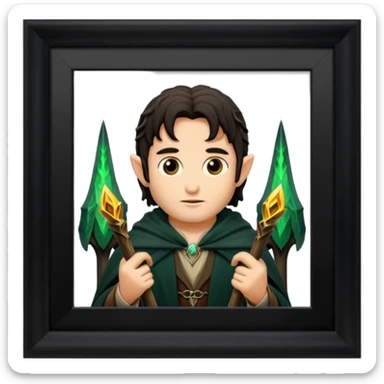 El señor de los anillos sticker