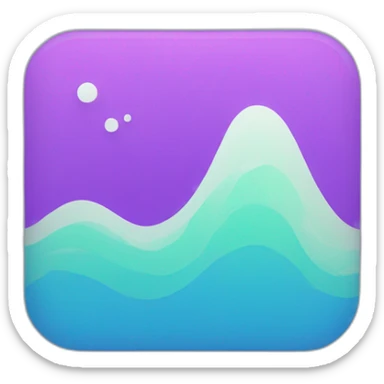sound wave icon sticker