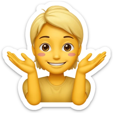make a emoji which tells dhanyavad for makind a video for me sticker