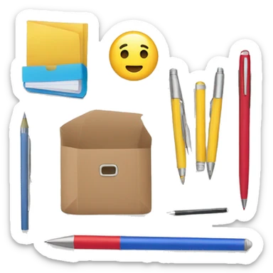 Office Stationery Supplies  sticker