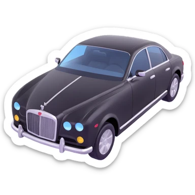 luxury black car with a transparent plastic film floating just above the car, as if it is about to be applied, elegant and premium look sticker