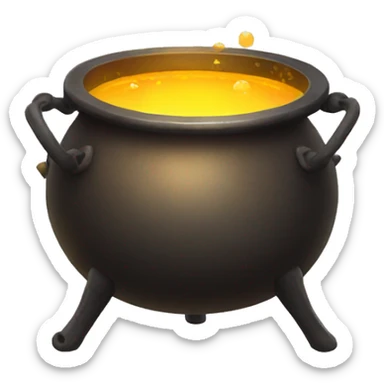 potion cauldron sticker