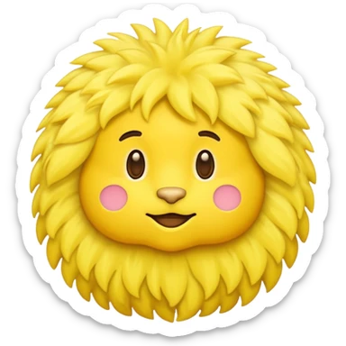 an emoji of the typical rheintaler dish "Rheintaler Ribel" sticker