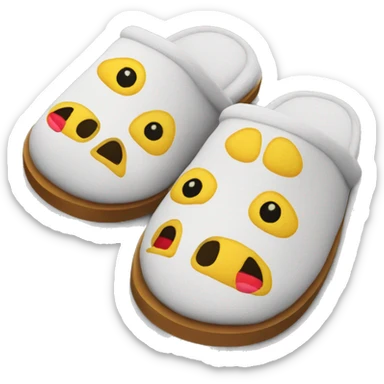 Ugh platform slippers sticker