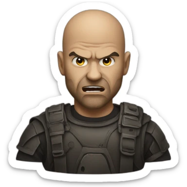 Nemesis residente evil sticker