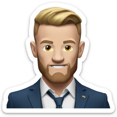 Connor McGregor emoji sticker
