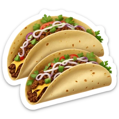 mexican tacos sticker