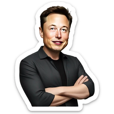 Elon musk sticker