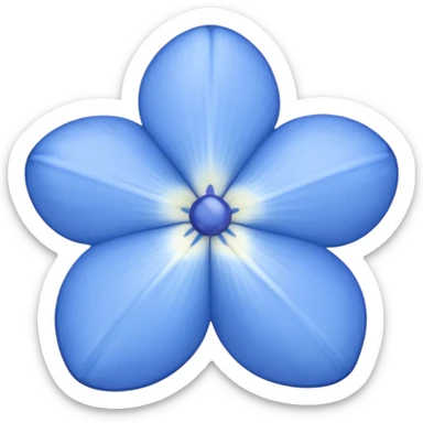 Periwinkle sticker