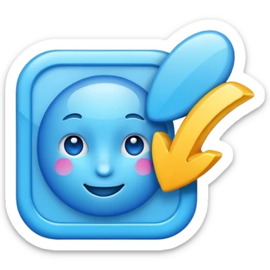 Centang biru yg ada di tiktok sticker