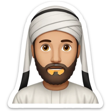 Islamic man sticker