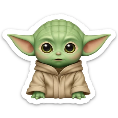Baby Yoda sticker