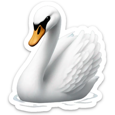 swan sticker