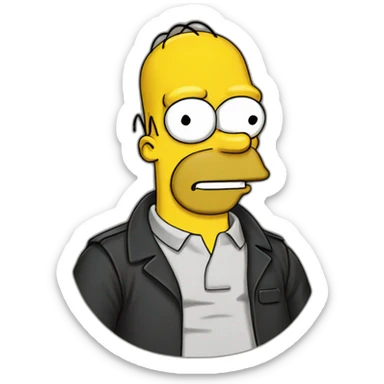 homersimpson sticker
