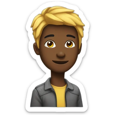 world on my shoulders sticker