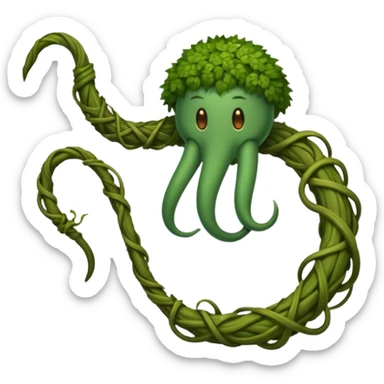 earth elemental lmoss green ong whip sticker