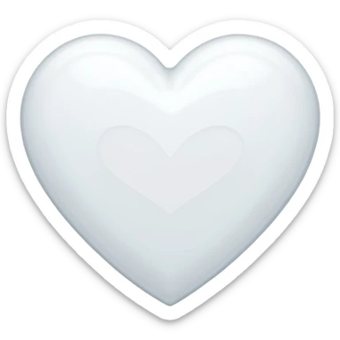 Add a H letter in white heart center sticker