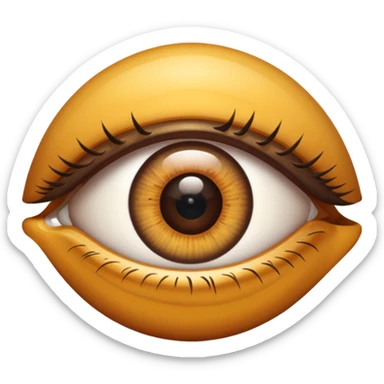 Eye read sticker
