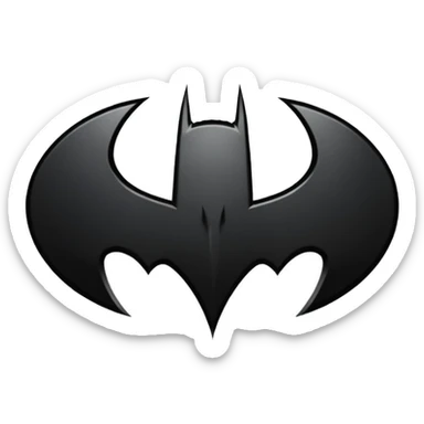 Batman sign sticker