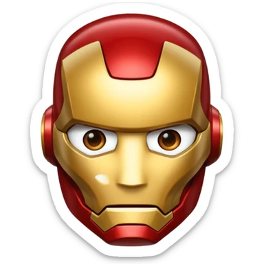 Ironman emoji sticker