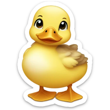 Baby duck  sticker