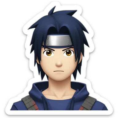 sasuke uchiha sticker