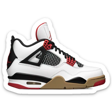 air Jordan 4 sticker